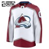 Maillot de Hockey Colorado Avalanche Personnaliser Fanatics Premium 2024-25 Blanc Extérieur - Enfant